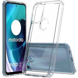 Mobigear Crystal Coque Transparente Motorola Moto G71 5G Coque arrière Rigide - Transparent