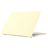 Mobigear Cream Matte MacBook Air 13 pouces (2018-2020) Coque rigide pour MacBook - Jaune - Modèle A1932 / A2179 / A2337