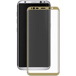 Mobigear Curved Samsung Galaxy S8 Plus Verre trempé Protection d'écran - Or