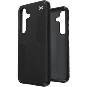 Speck Presidio2 Grip Coque Samsung Galaxy S25 Coque arrière Rigide Anti-Chocs - Noir