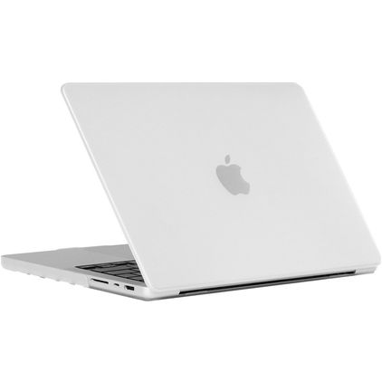 Mobigear Dotted MacBook Pro 16 Pouces (2021-2026) Coque - Transparent - Model A2485 / A2780 / A2991 / A3186 / A3428 / A3429