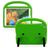 Mobigear Buddy Coque iPad 7 (2019) Coque de tablette pour enfants avec Poignée Enfants en EVA - Vert