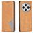 Mobigear Rhombus Slim Housse Xiaomi Redmi 14C Etui - Cognac
