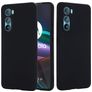 Mobigear Rubber Touch Coque Motorola Edge 30 Coque arrière en Silicone - Noir