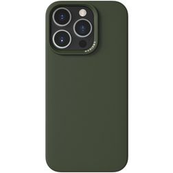 Nudient Thin Precise Coque iPhone 16 Pro MagSafe Coque arrière Rigide - Pine Green