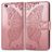 Mobigear Butterfly Housse iPhone 17e Etui Porte-Monnaie - Rose doré