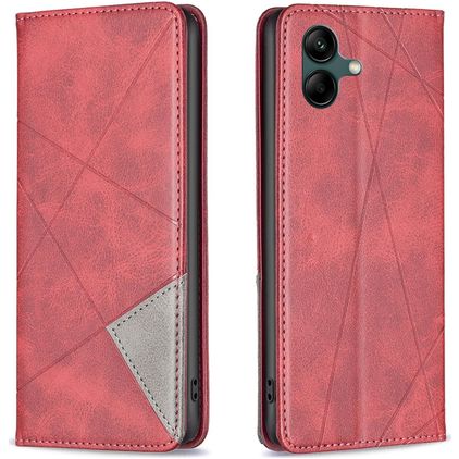 Mobigear Rhombus slim Housse Samsung Galaxy A05 Etui - Rouge