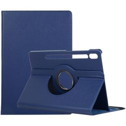Mobigear DuoStand Coque Samsung Galaxy Tab S9 Plus Etui Rotatif - Bleu