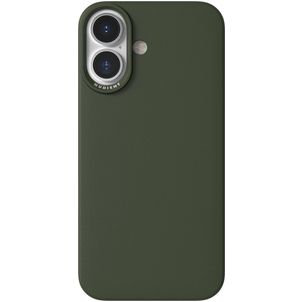 Nudient Thin Precise Coque iPhone 16 MagSafe Coque arrière Rigide - Pine Green