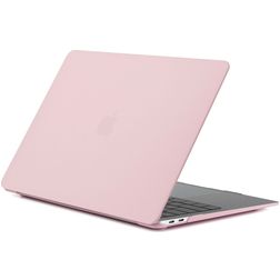Mobigear Matte MacBook Pro 13 Pouces (2016-2023) Coque - Rose pastel - Model A1706 / A1708 / A1989 / A2159 / A2289 / A2251 / A2338