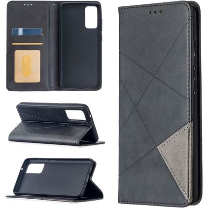 Mobigear Rhombus Slim Housse Samsung Galaxy S20 FE Etui - Noir