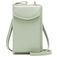 Antonio Fonzo Crossbody Sac Téléphone - Large - Mint Green