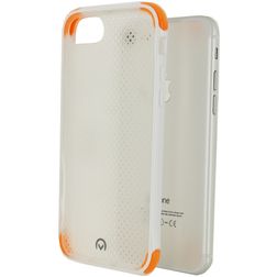 Mobilize Shockproof Coque iPhone 8 Coque arrière en TPU Souple - Blanc