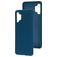Mobiparts Coque Samsung Galaxy A32 5G Coque arrière en Silicone - Blueberry Blue