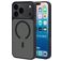 Mobiparts Hardcover Coque iPhone 17 Pro Max MagSafe Coque arrière Rigide - Satin Black