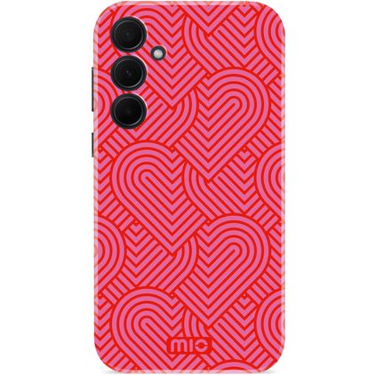 MIO Samsung Galaxy A35 MagSafe Plastique rigide Coque arrière - Wild Hearts