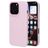 Mobiparts Slim Line Coque iPhone 16 Pro MagSafe Coque arrière Rigide - Blush Pink