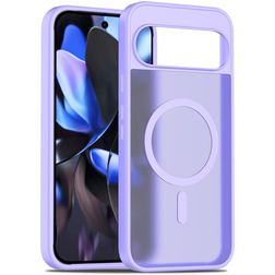 Mobigear Shockproof Coque Google Pixel 10 Pro XL MagSafe Coque arrière Rigide - Violet