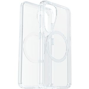 Otterbox Symmetry Coque Samsung Galaxy S25 MagSafe Coque arrière Rigide Anti-Chocs - Noir