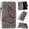 Mobigear Butterfly Housse iPhone 11 Etui Porte-Monnaie - Gris