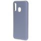 Mobiparts Coque Samsung Galaxy A40 Coque arrière en Silicone - Royal Grey