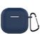 Mobigear Colors Coque Apple AirPods 4 Coque en Silicone Souple - Bleu