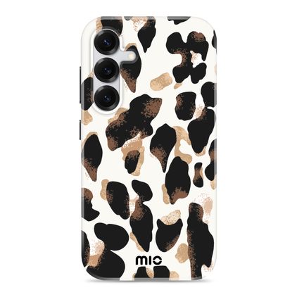 MIO Coque Samsung Galaxy S25 MagSafe Coque arrière Rigide - Leopard