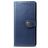 Mobigear Snap Button Housse OPPO A9 (2020) Etui Porte-Monnaie - Bleu