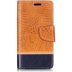 Mobigear Croco Housse Xiaomi Mi 8 SE Etui Porte-Monnaie - Orange