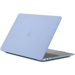 Mobigear Matte MacBook 12 Pouces (2015-2017) Coque - Bleu pastel - Model A1534