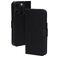Mobiparts Classic Wallet MagSafe Housse iPhone 16 Pro MagSafe Etui Porte-Monnaie - Noir