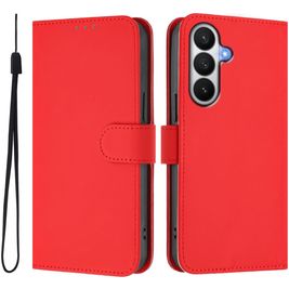 Mobigear Urban Wallet Housse Samsung Galaxy S26 Etui Porte-Monnaie - Rouge