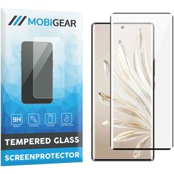 Mobigear Premium HONOR 70 Verre trempé Protection d'écran - Compatible Coque - Noir