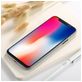 Mobigear Ultra Slim Coque Transparente iPhone XS Coque arrière Rigide Extra-fin - Transparent