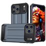 Mobigear Outdoor Coque iPhone 17 Pro Coque arrière Rigide Anti-Chocs - Bleu Marin
