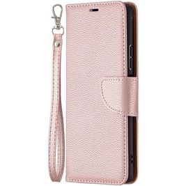 Mobigear Excellent Housse Xiaomi Redmi Note 10 Pro Etui Porte-Monnaie - Rose doré