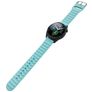 Mobigear Bumpy Bracelet Silicone Smartwatch Fermeture boucle ardillon - Connexion universelle de 22 mm - Bleu
