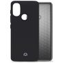 Mobilize Rubber Gelly Coque Motorola Moto E20 Coque arrière en TPU Souple - Matt Black
