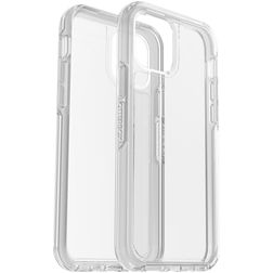 OtterBox Symmetry Coque Transparente iPhone 12 Pro Coque arrière Rigide Anti-Chocs - Transparent