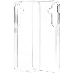 Mobiparts Classic Coque Transparente Samsung Galaxy S25 Coque arrière en TPU Souple - Transparent