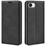 Mobigear Retro Slim Housse iPhone 17e Etui Porte-Monnaie - Noir