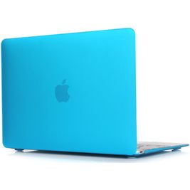Mobigear Matte MacBook 12 Pouces (2015-2017) Coque - Bleu - Model A1534