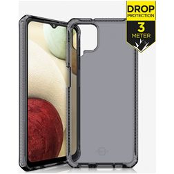 ITSkins SpectrumClear Coque Samsung Galaxy A03s Coque arrière en TPU Souple Anti-Chocs - Smoke