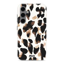 MIO Coque Samsung Galaxy S24 FE MagSafe Coque arrière Rigide - Leopard