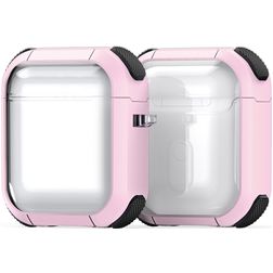 Mobigear Shockproof Coque rigide pour Apple AirPods 2 - Rose