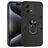 Mobigear Armor Ring Coque Motorola Moto G84 Coque arrière Rigide Anti-Chocs avec Anneau-Support - Noir