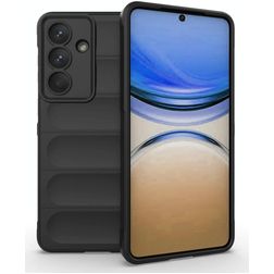 Mobigear Bumpy Coque Samsung Galaxy S26 Plus Coque arrière en TPU Souple - Noir