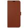 Valenta Gel Skin Housse Samsung Galaxy A14 Etui en Cuir Véritable Porte-Monnaie - Marron