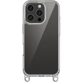 Mobigear Bungy Coque iPhone 16 Pro Coque arrière Rigide - Argent