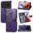 Mobigear Butterfly Housse Xiaomi Mi 11 Ultra Etui Porte-Monnaie - Violet